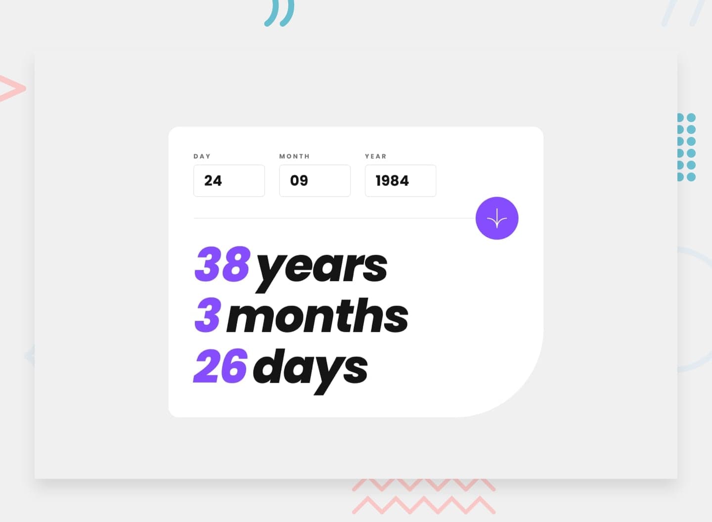 Age Calculator App preview
