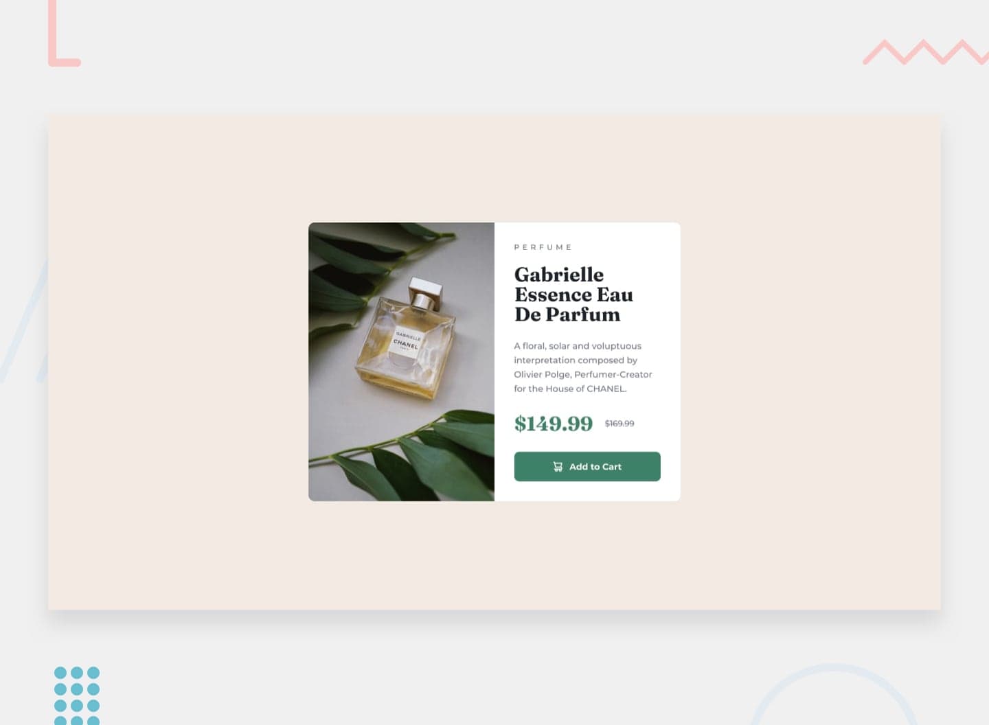 Product Preview Card Component preview